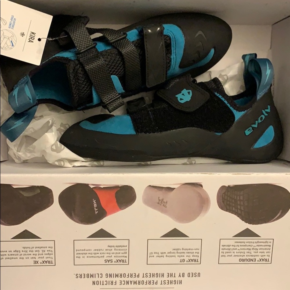 Evolv Kira bouldering shoes